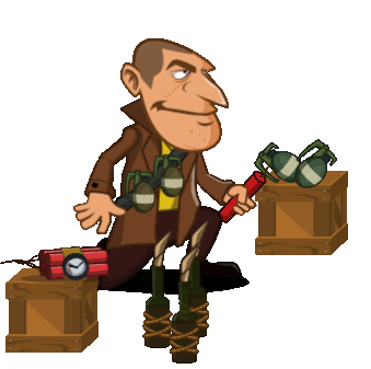 Pete the crazy bomber